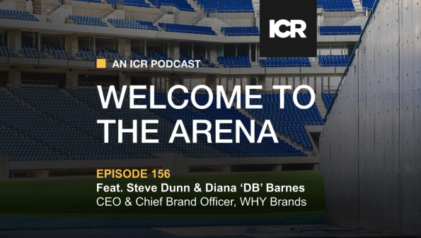 Welcome to the Arena podcast features Steve Dunn and Diana 'DB' Barnes of WHY Brands